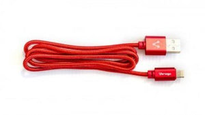 Cable Lightning USB/iPhone CAB119 Rojo Vorago