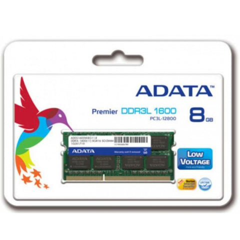 Memoria Ram DDR3 Sodimm PC3-12800 Adata 8GB