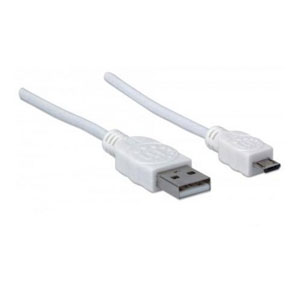 Cable USB v2.0 a MICRO B 323987 Manhattan