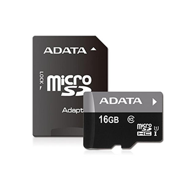 Memoria MicroSDHC con Adaptador 16 Gb Adata