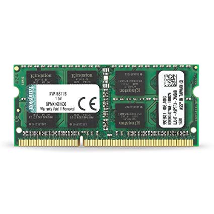 Memoria Ram DDR3 Sodimm PC3L-12800 Kingston 8 GB