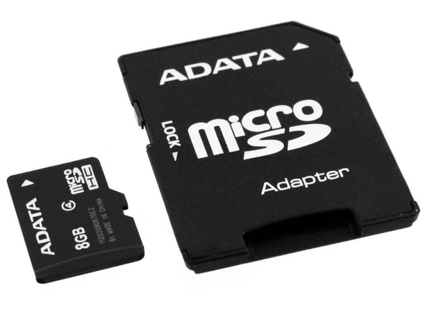 Memoria MicroSDHC con Adaptador 8 Gb Adata