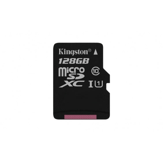 Memoria MicroSD con Adaptador Canvas Select 128 Gb Kingston