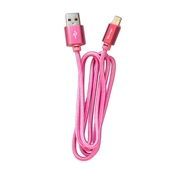 Cable USB 2.0 a Micro A CAB113 Rosa Vorago