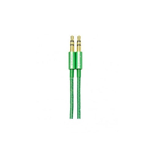 Cable Auxiliar CAB115 Verde Vorago
