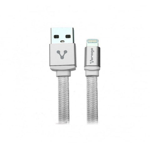 Cable Lightning USB/iPhone CAB119 Plata Vorago