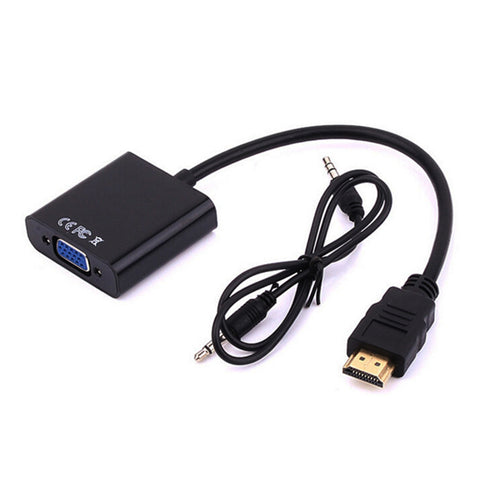 Cable Adaptador HDMI a VGA C/ Audio Xcase