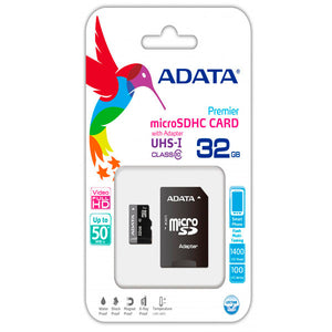 Memoria Micro SD Adata capacidad 32 GB