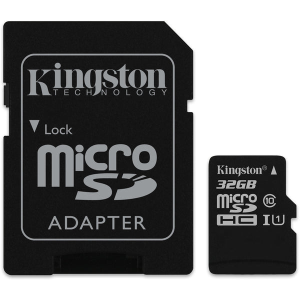 Memoria MicroSDHC con Adaptador 32 Gb Kingston